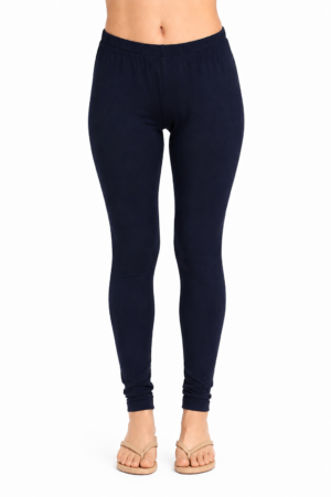 Women’s Navy Blue Hosiery Full Length Legging RUGOLD-268-16