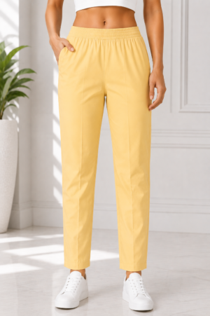 K.N Skin Lycra Stretch Pocket Pant – Women's Premium Everyday Wear K.N-268-4