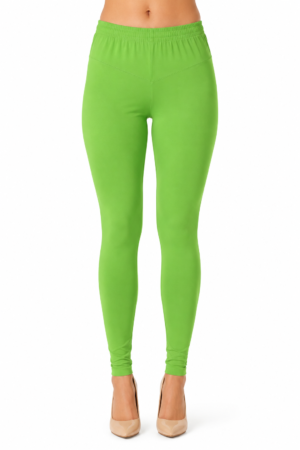 Women’s Light Green Hosiery Full Length Legging RUGOLD-268-49