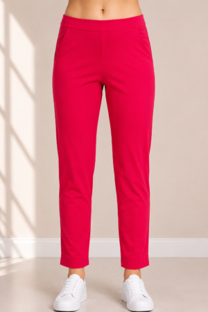 Women's Premium Hosiery Ankle-Length Pant – Hot Pink RUPANT-268-53