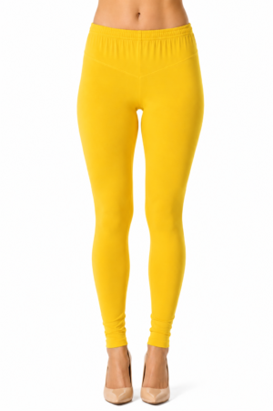 Women’s Yellow Hosiery Full Length Legging RUGOLD-268-81