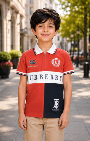 52713LT Boys Premium Hosiery Cotton Polo T-Shirt – Stylish Casual Wear 52713LT-268-RST