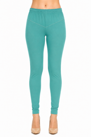 Premium Hosiery Full Length Leggings – Light Sea Green RUGOLD-268-15