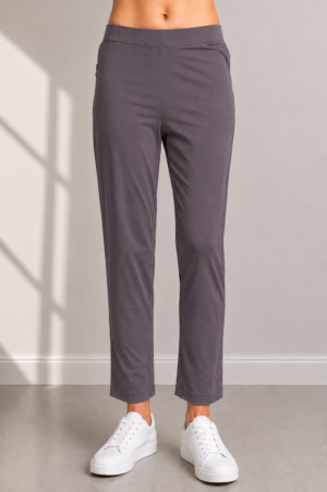 Women's Hosiery Ankle-Length Straight Fit Pant S Grey RUPANT-268-98