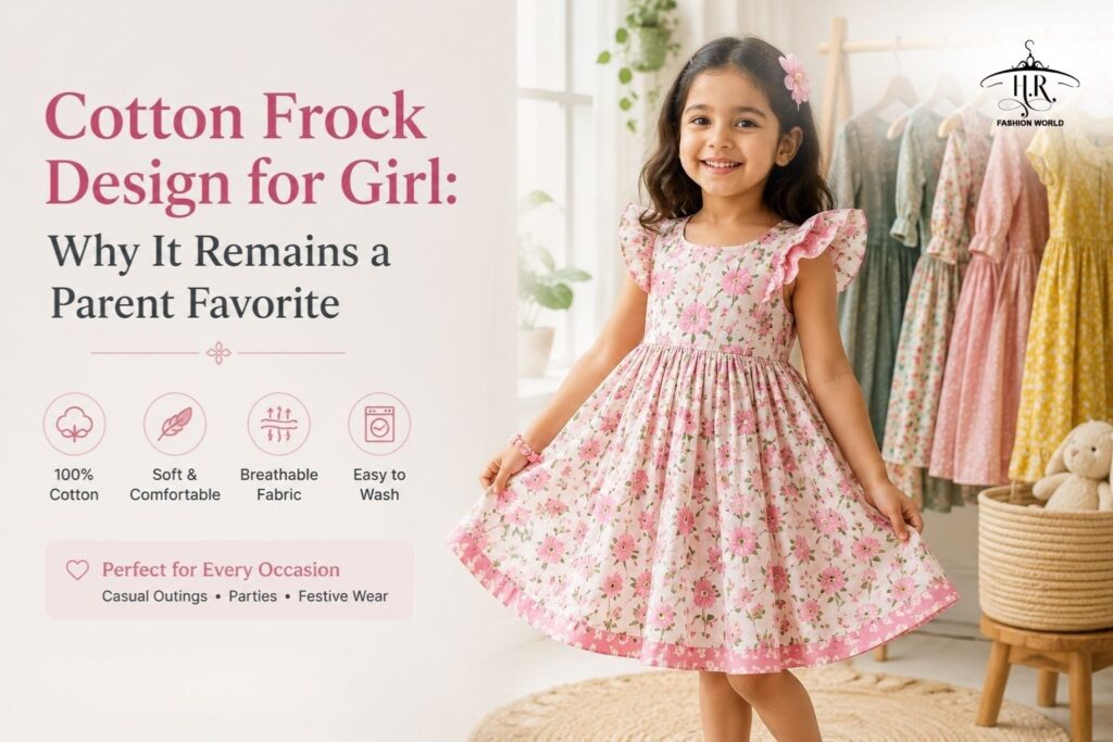 Cotton Frock Design for Girl