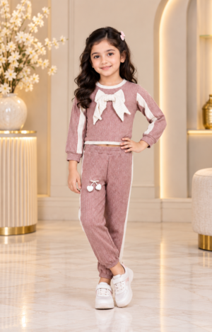 6029PL Girls’ Premium Imported Fabric Cord Set 6029PL-255-PCH